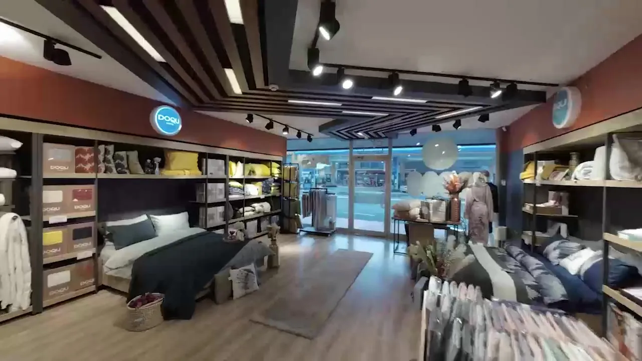 Karacalar Carpet & Furniture showroom — Doqu Home home textiles section
