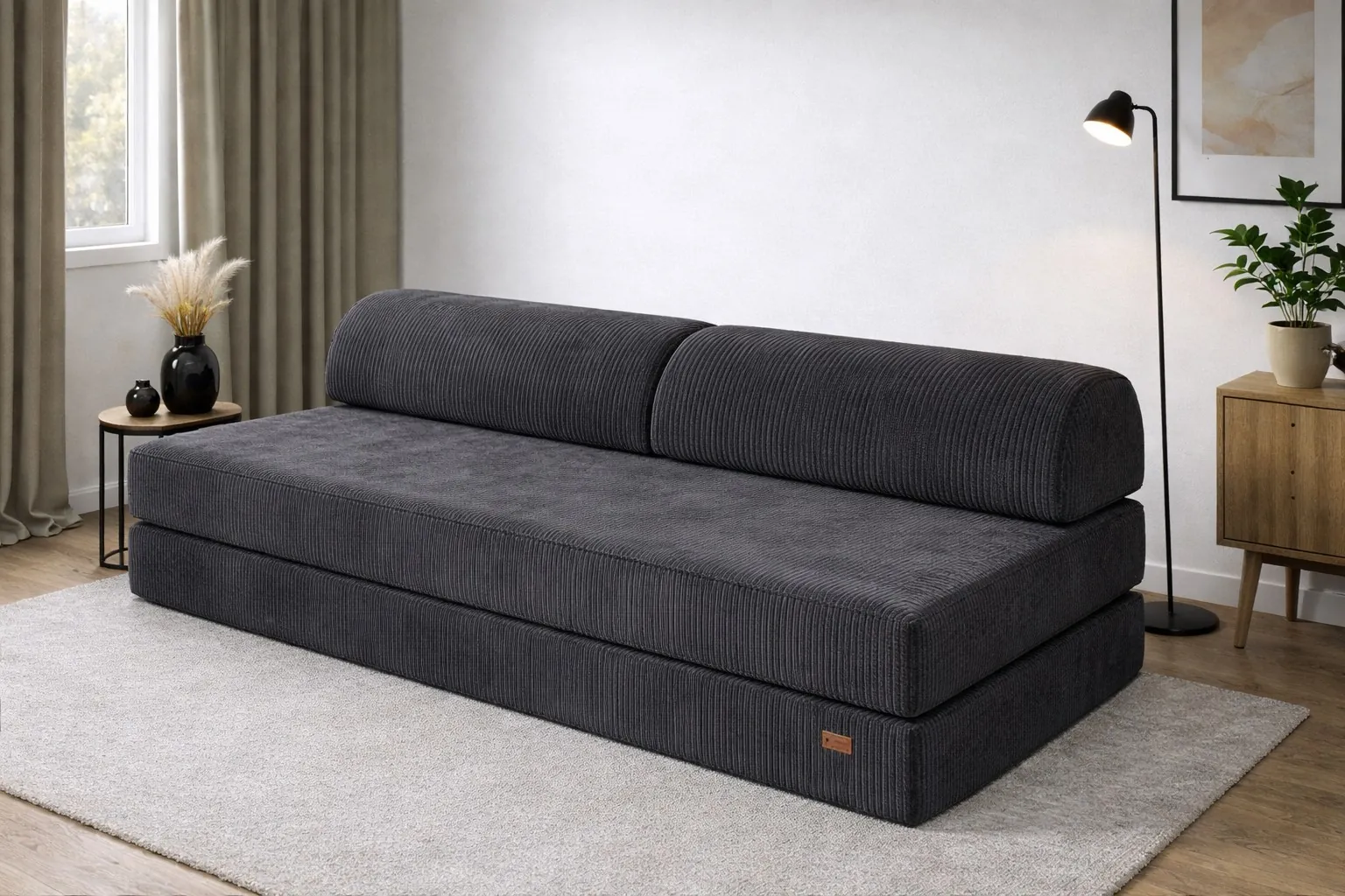 Doqu Home Bohem Modüler Koltuk 200 X 100 cm - Füme